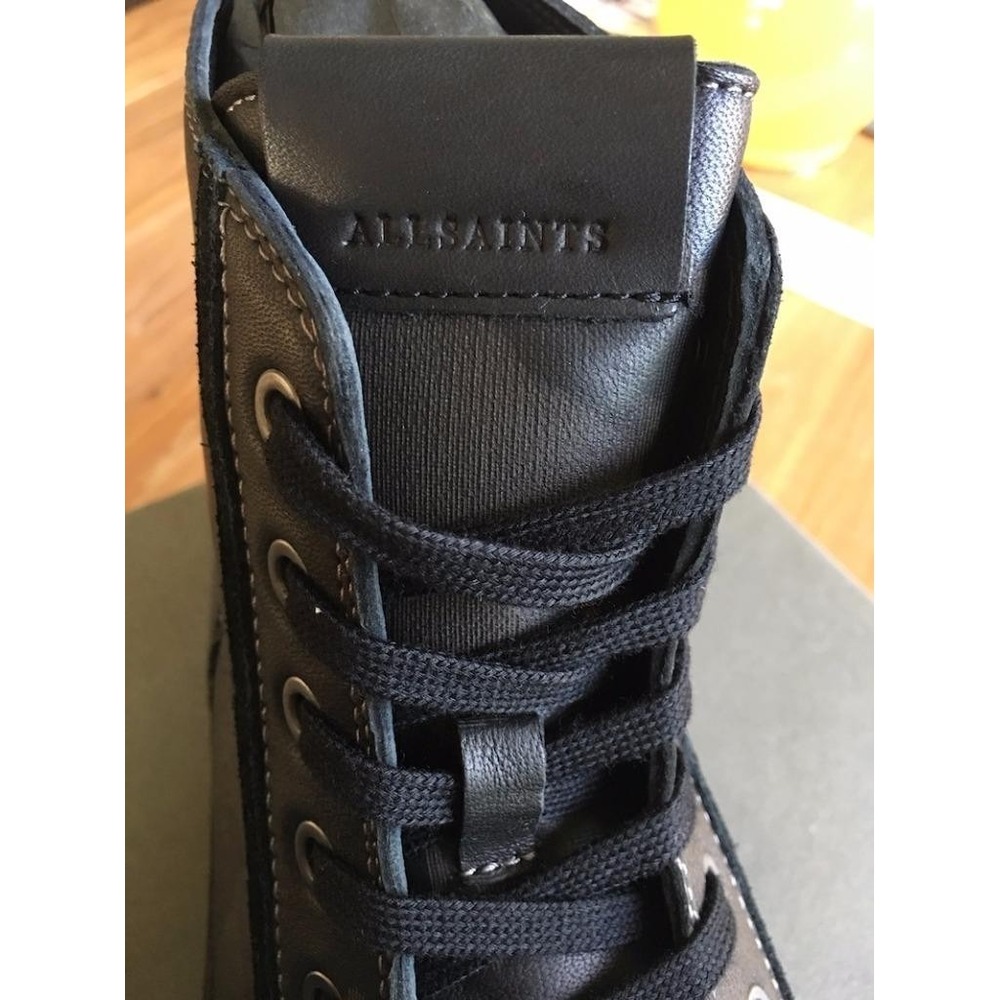 ALLSAINTS MEN'S CIRCUIT MILITARY CAMO HI-TOP BOOT SHOES SZ. UK 7 - Picture 8 of 11
